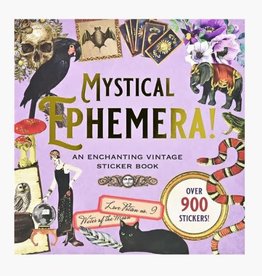 Peter Pauper Press MYSTICAL EPHEMERA! AN ENCHANTING VINTAGE STICKER BOOK