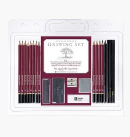 Peter Pauper Press STUDIO SERIES 26-PIECE SKETCH & DRAWING PENCIL SET