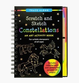 Peter Pauper Press SCRATCH & SKETCH CONSTELLATIONS