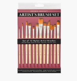 Peter Pauper Press STUDIO SERIES ARTIST'S PAINTBRUSH SET