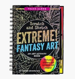 Peter Pauper Press EXTREME! FANTASY ART SCRATCH AND SKETCH