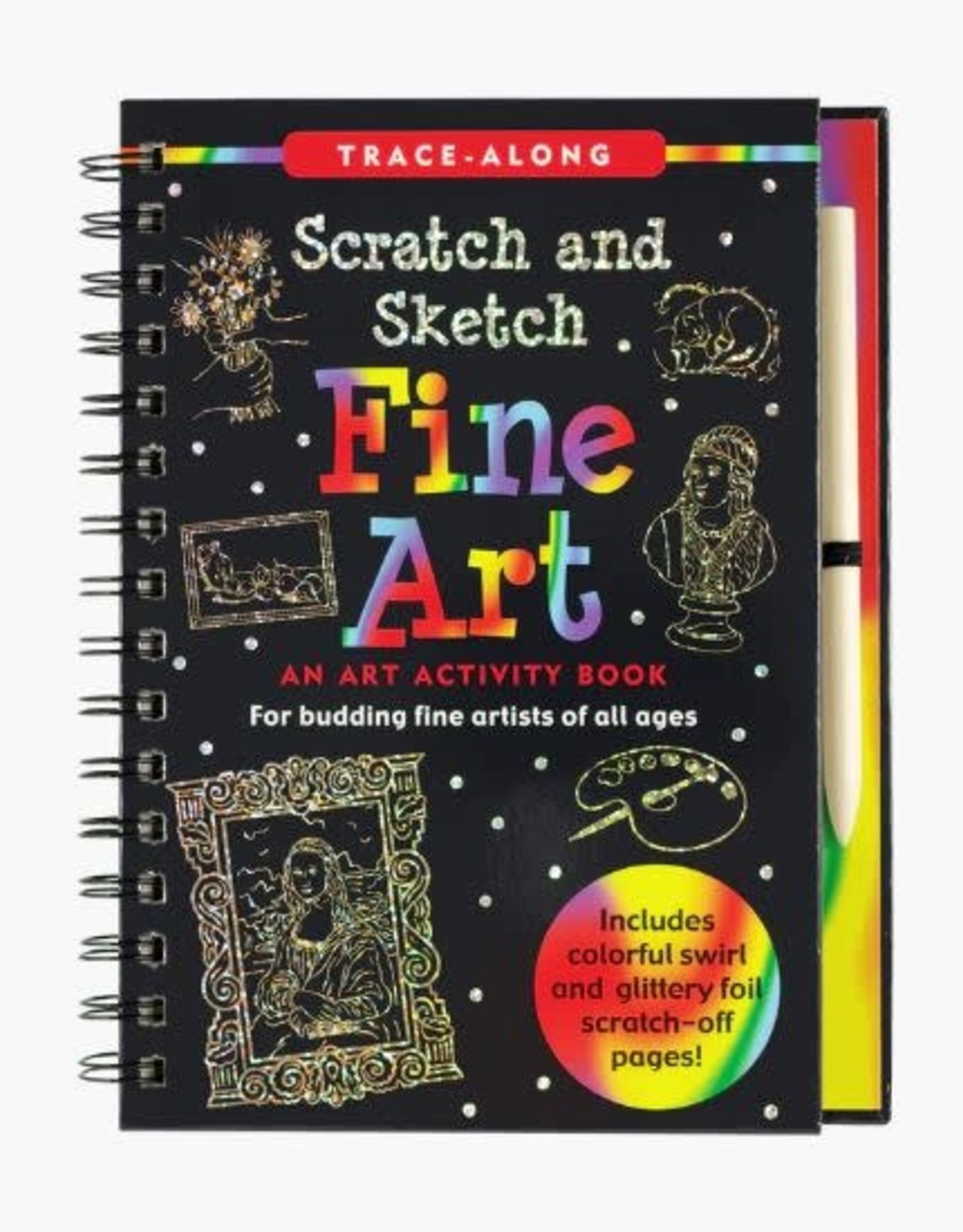Peter Pauper Press SCRATCH & SKETCH FINE ART TAL