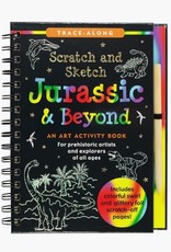 Peter Pauper Press JURASSIC & BEYOND SCRATCH AND SKETCH