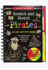 Peter Pauper Press SCRATCH & SKETCH PIRATES TAL