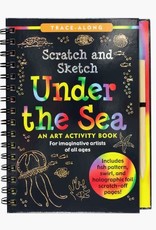 Peter Pauper Press SCRATCH & SKETCH UNDER THE SEA TAL