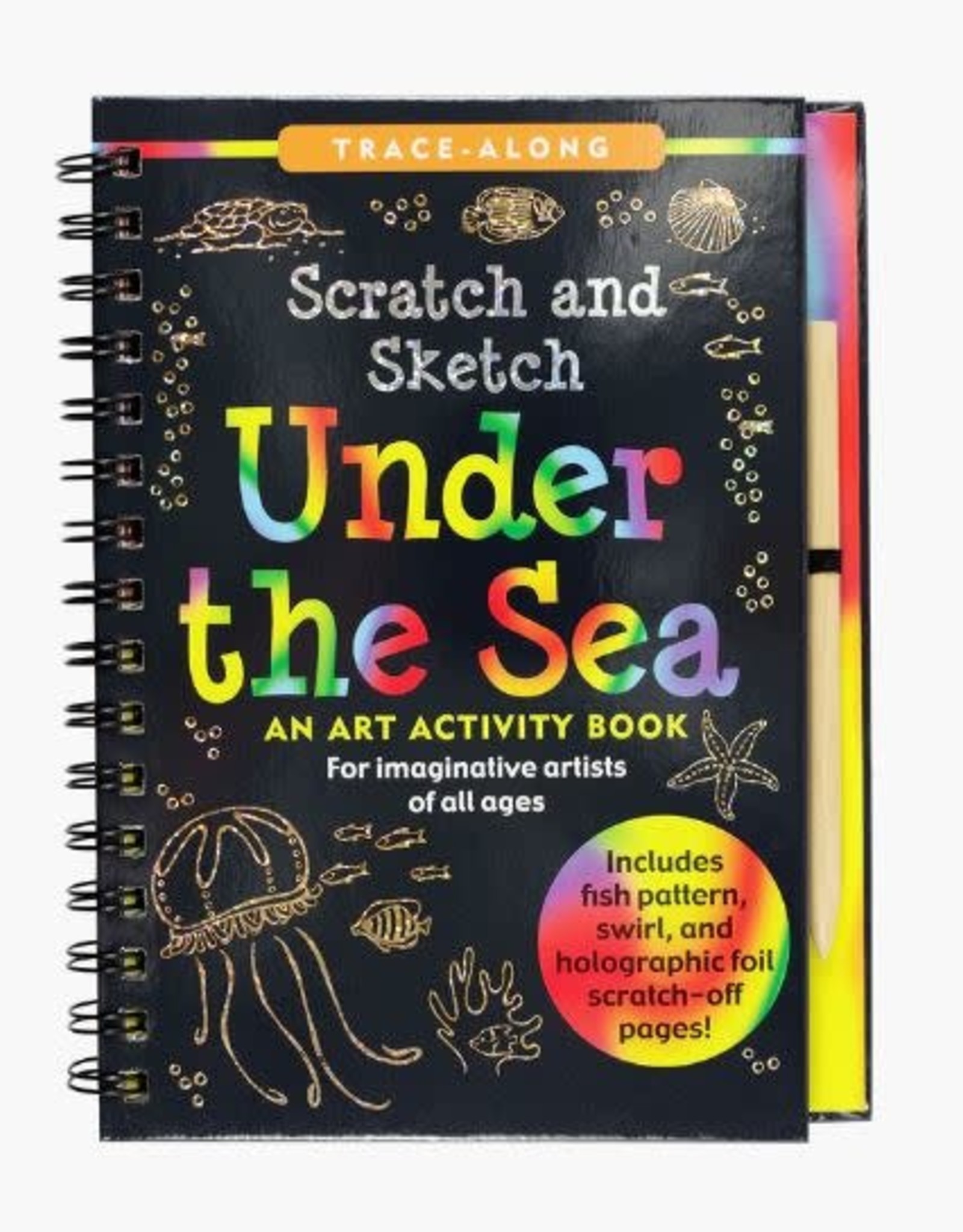 Peter Pauper Press SCRATCH & SKETCH UNDER THE SEA TAL