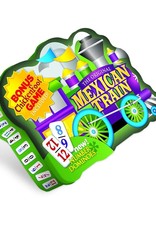 Mexican Train: Chicken Foot-DLX-Double 12 Color Number-Dominoes