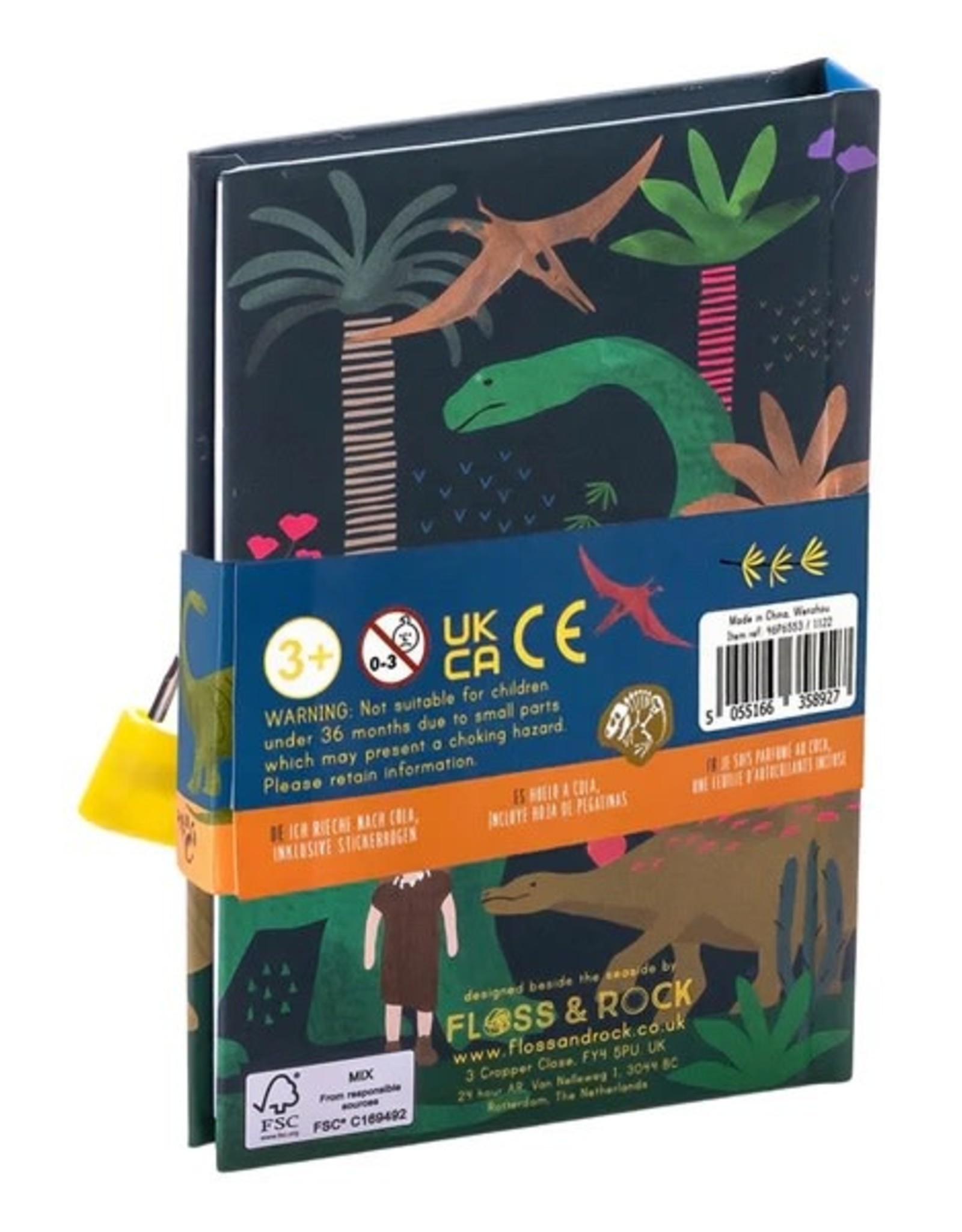 Floss & Rock DINO MY SCENTED SECRET DIARY