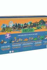 Floss & Rock DINO 60PC JIGSAW WITH FIGURES