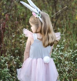 Great Pretenders Woodland Bunny Dress & Headpiece, Size 5-6