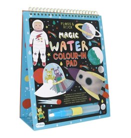 Floss & Rock SPACE EASEL WATERCARD AND PEN