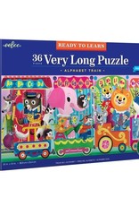 eeBoo ALPHABET TRAIN READY TO LEARN 36PC LONG PUZZLE