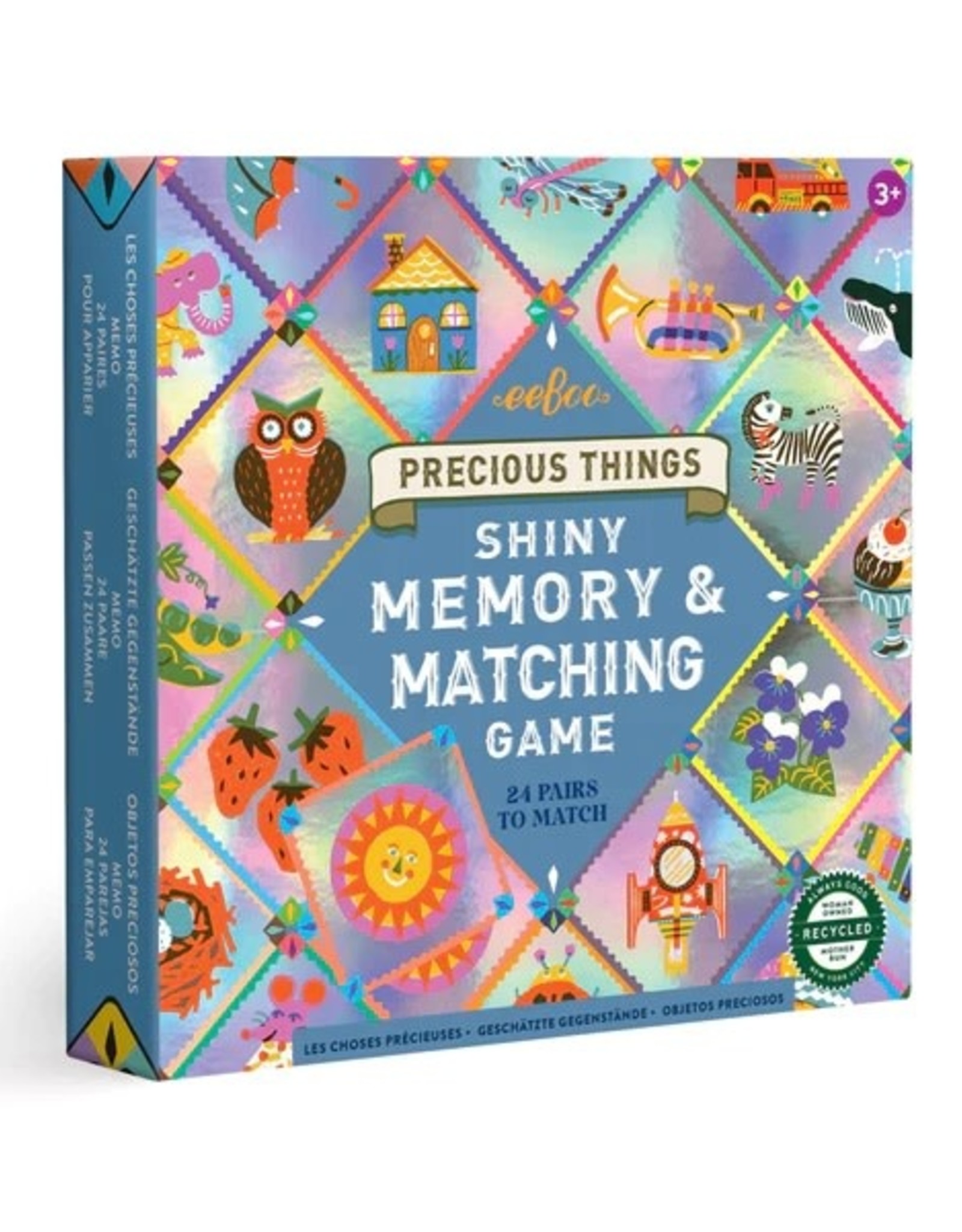 eeBoo PRECIOUS THINGS MEMORY MATCHING GAME