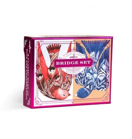 eeBoo MALIN'S BIRDS BRIDGE PLAYING CARD SET (2 DECKS)