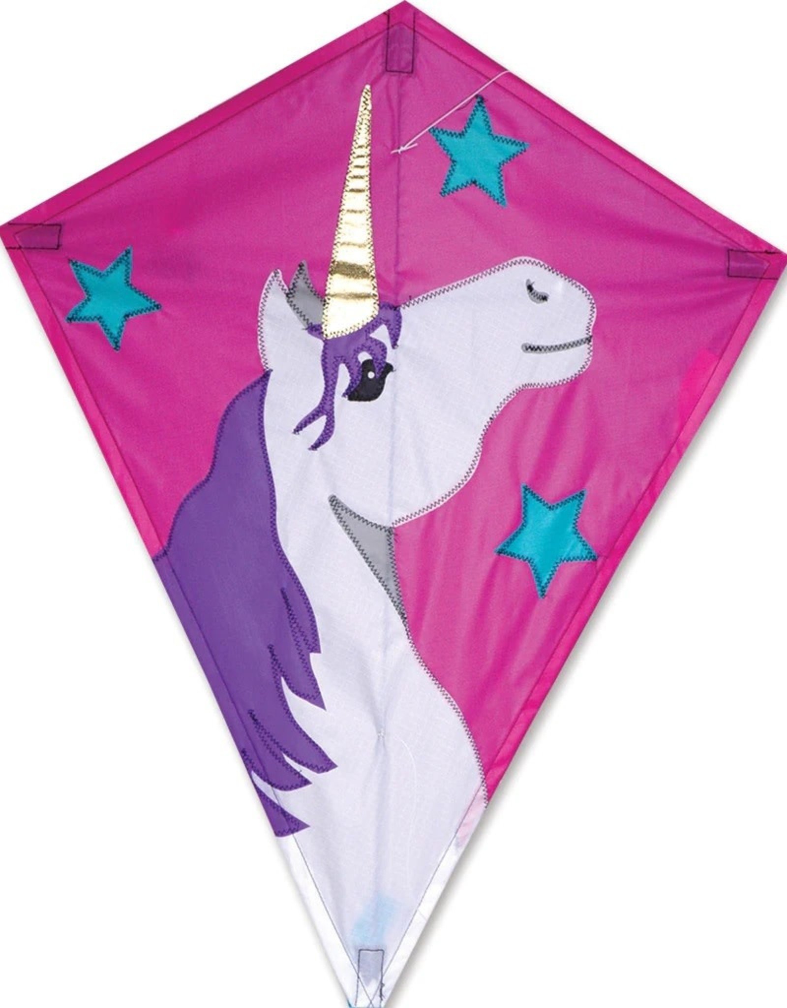 Premier Kites 25 IN. DIAMOND - LUCKY UNICORN KITE