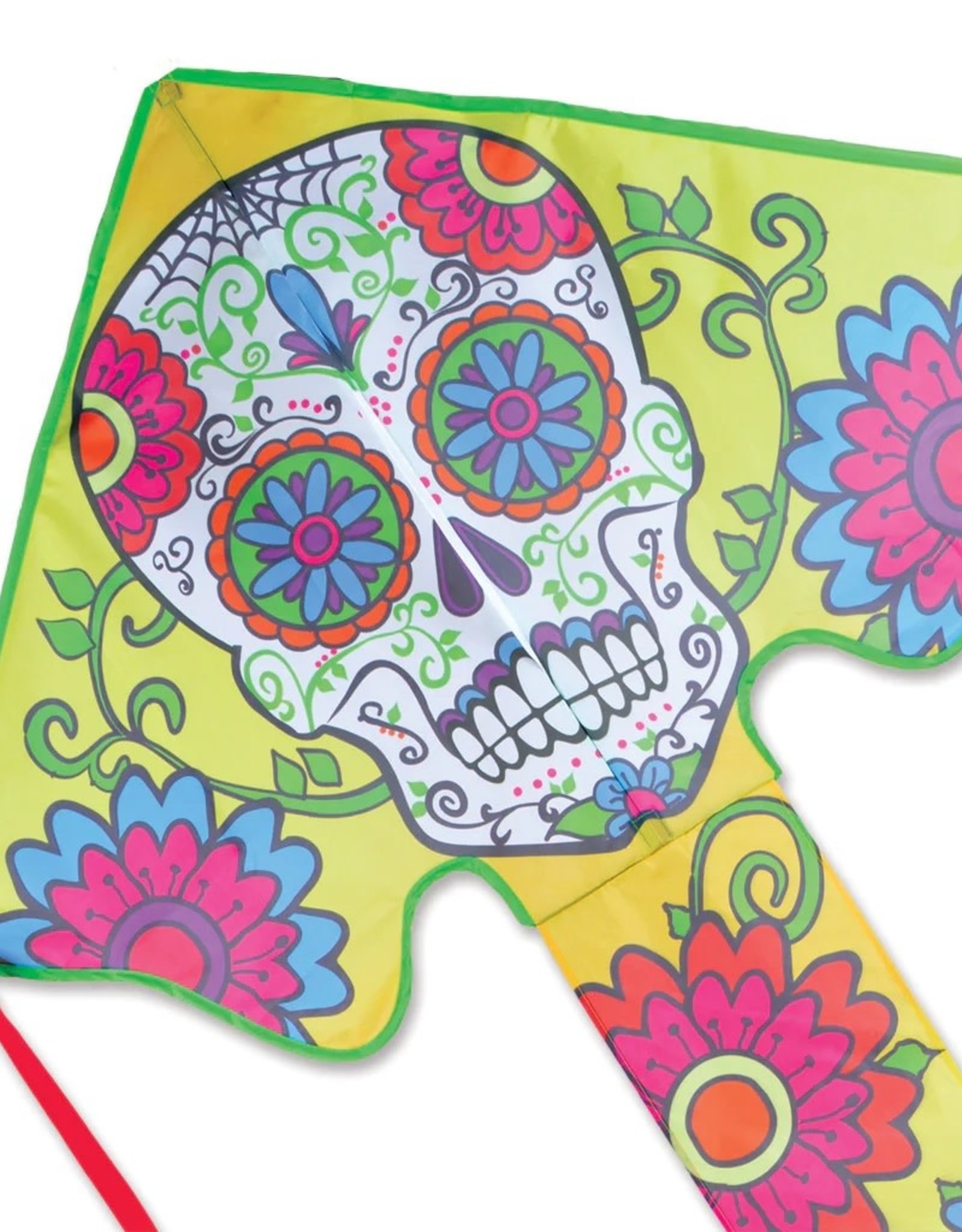 Premier Kites LG. EASY FLYER - SUGAR SKULL *Not available for shipping. Pick up only.