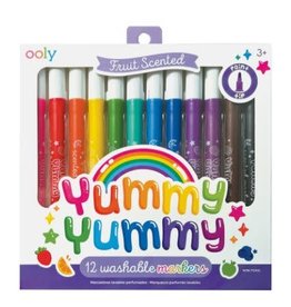OOLY Yummy Yummy - Fruit Scented Markers (Set of 12)