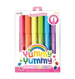 OOLY YUMMY YUMMY SCENTED HIGHLIGHTERS - SET OF 6