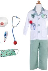 Great Pretenders Green Doctor Set, Includes 6 Accessories, Size 3-4