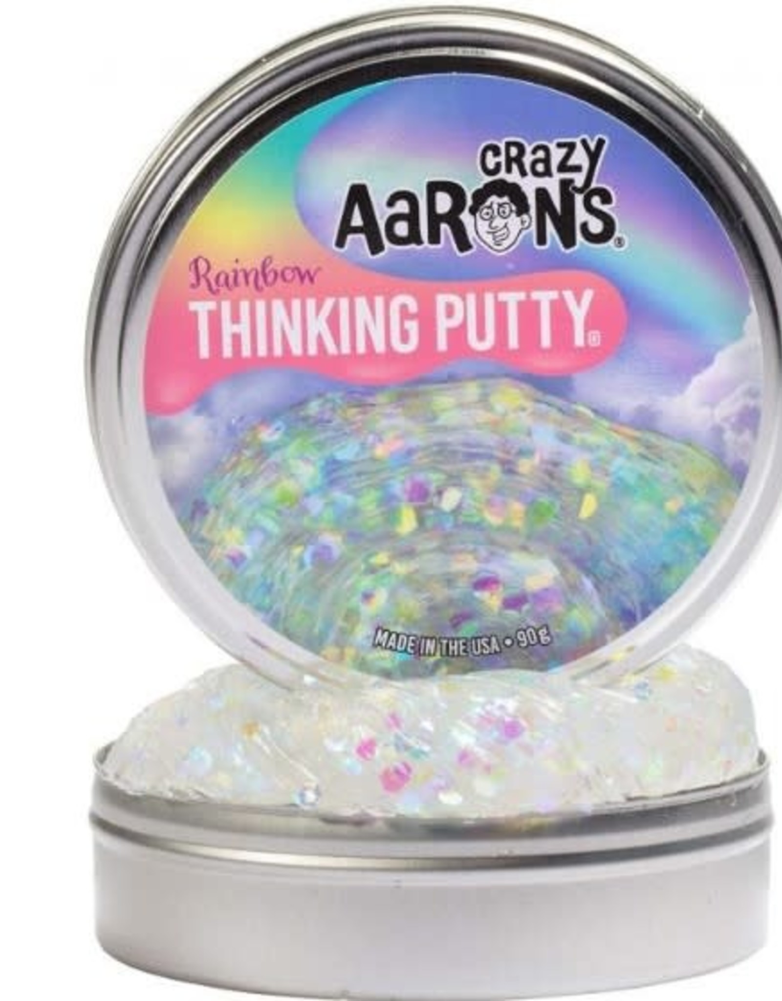 Crazy Aaron's Thinking Putty Crazy Aaron's 4" Tin - Trendsetters Rainbow
