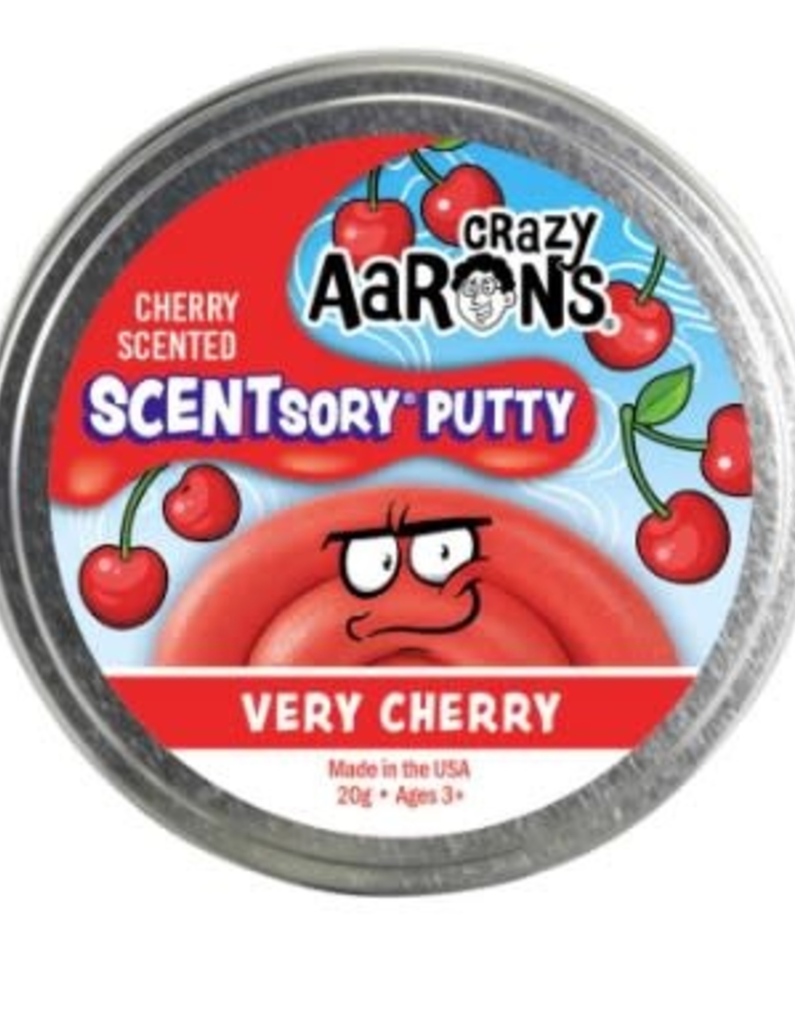 Crazy Aaron's Thinking Putty Crazy Aaron's SCENTsory Putty 2.75" Tins (Very Cherry)