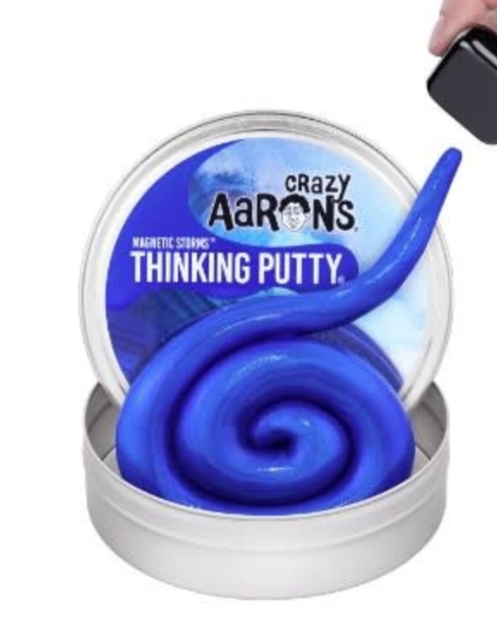 Crazy Aaron's Thinking Putty Crazy Aaron's Magnetic Putty 4" Tins