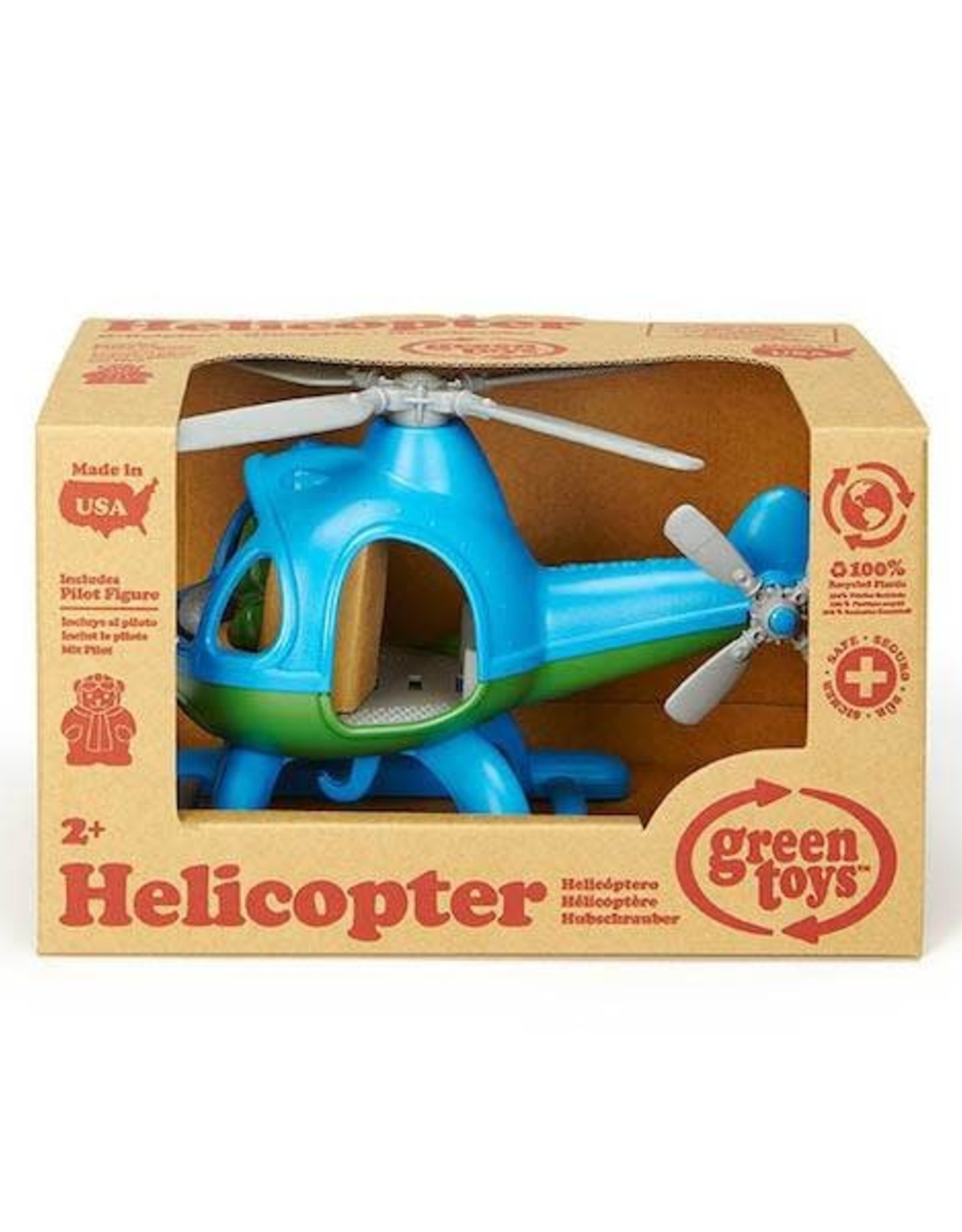 Green Toys Green Toys - Helicopter - Blue