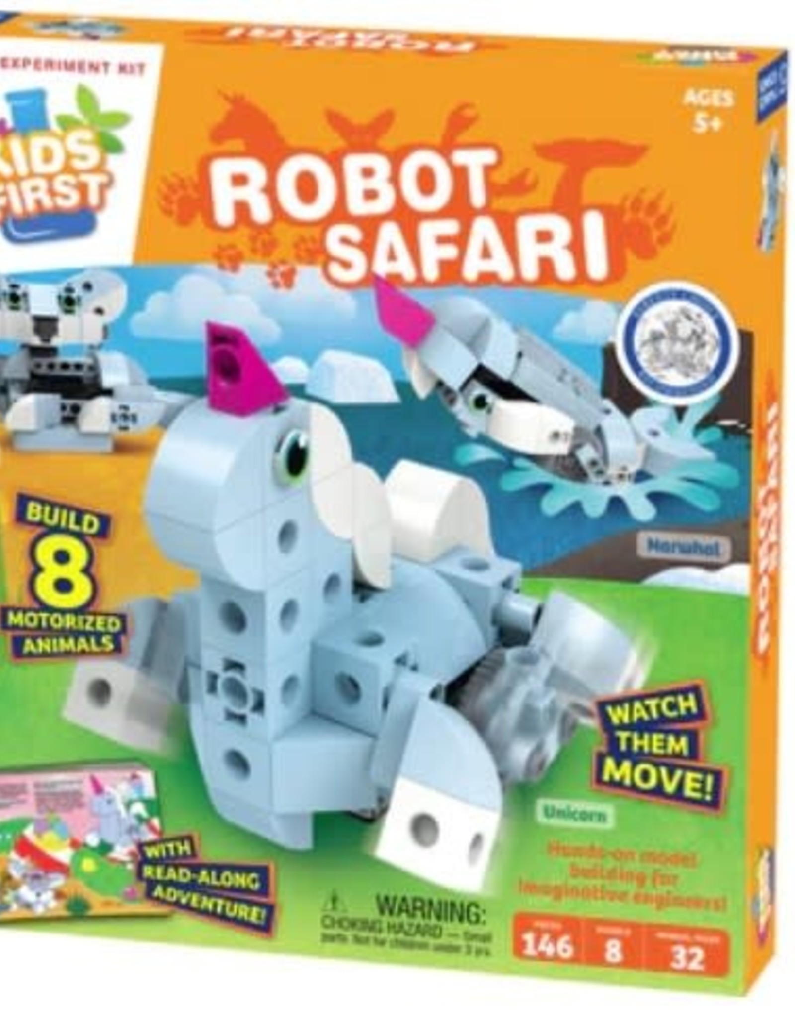 Thames & Kosmos KIDS FIRST - ROBOT SAFARI - INTRODUCTION TO MOTORIZED MACHINES