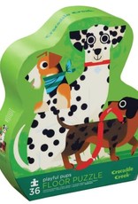 Crocodile Creek 36-PC PUZZLE/PLAYFUL PUPS