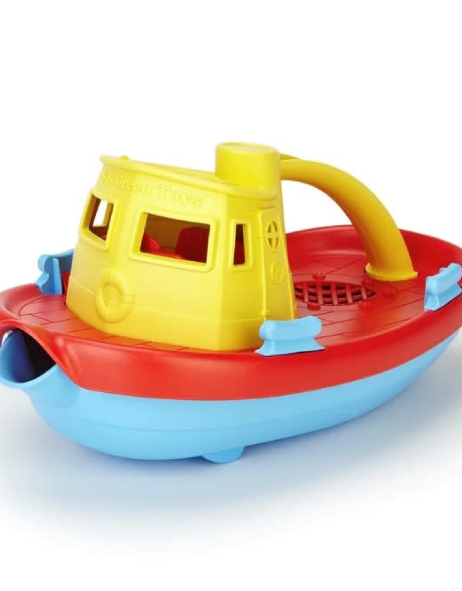 Green Toys Tug Boat - Yellow