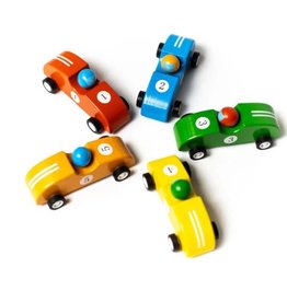 Jack Rabbit PULL BACK Wooden RACECARS