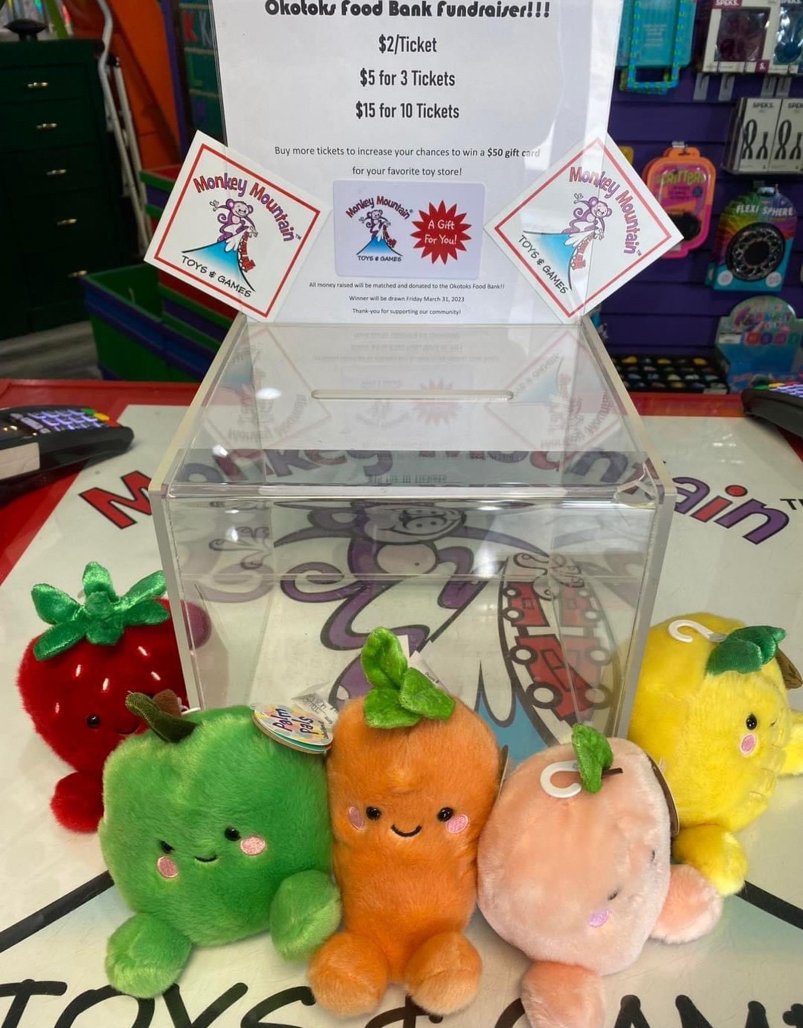 1 Ticket Food Bank Raffle OCT 2024