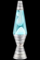 Lava Lamp 14.5'' Lava Lamp RECLAIMED WOOD/WHT/TEAL