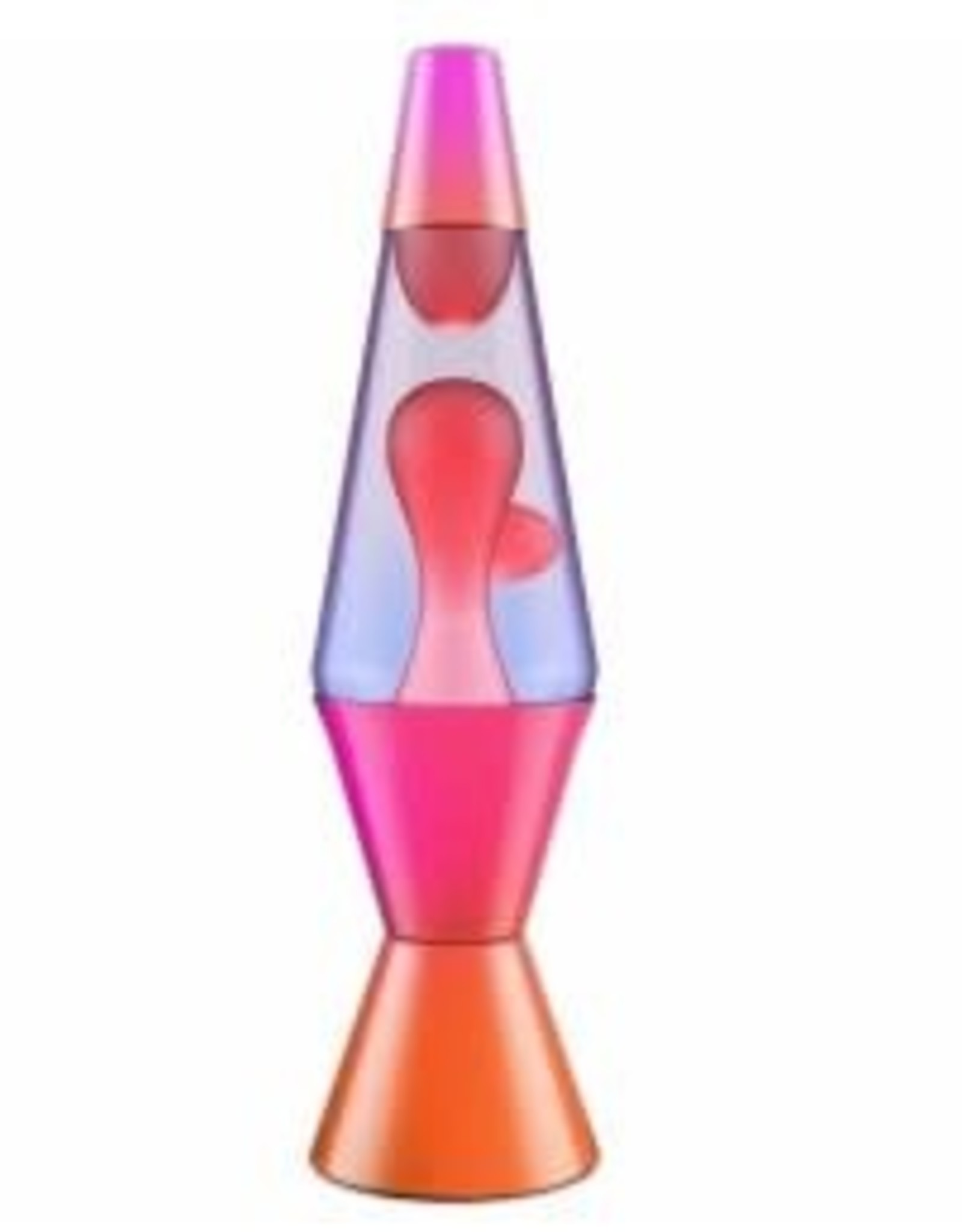 Lava Lamp 14.5" Lava Lamp HEAT OMBRE/RD/CLR