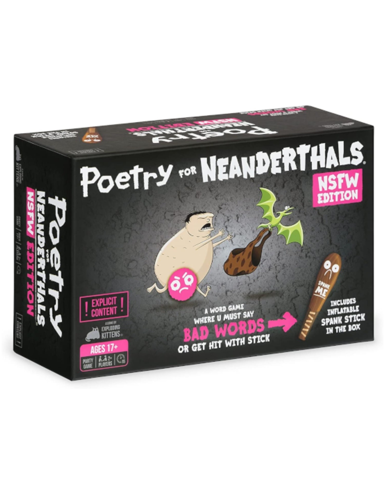 Exploding Kittens Poetry for Neanderthals NSFW