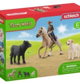 Schleich Farm World Farm Life Western Riding Adventures 42578