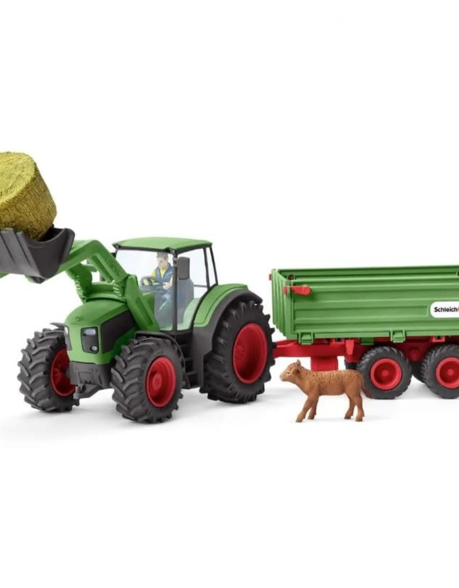 Schleich Farm World Tractor with Trailer 42379