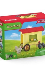 Schleich Farm World Mobile Chicken Coop 42572