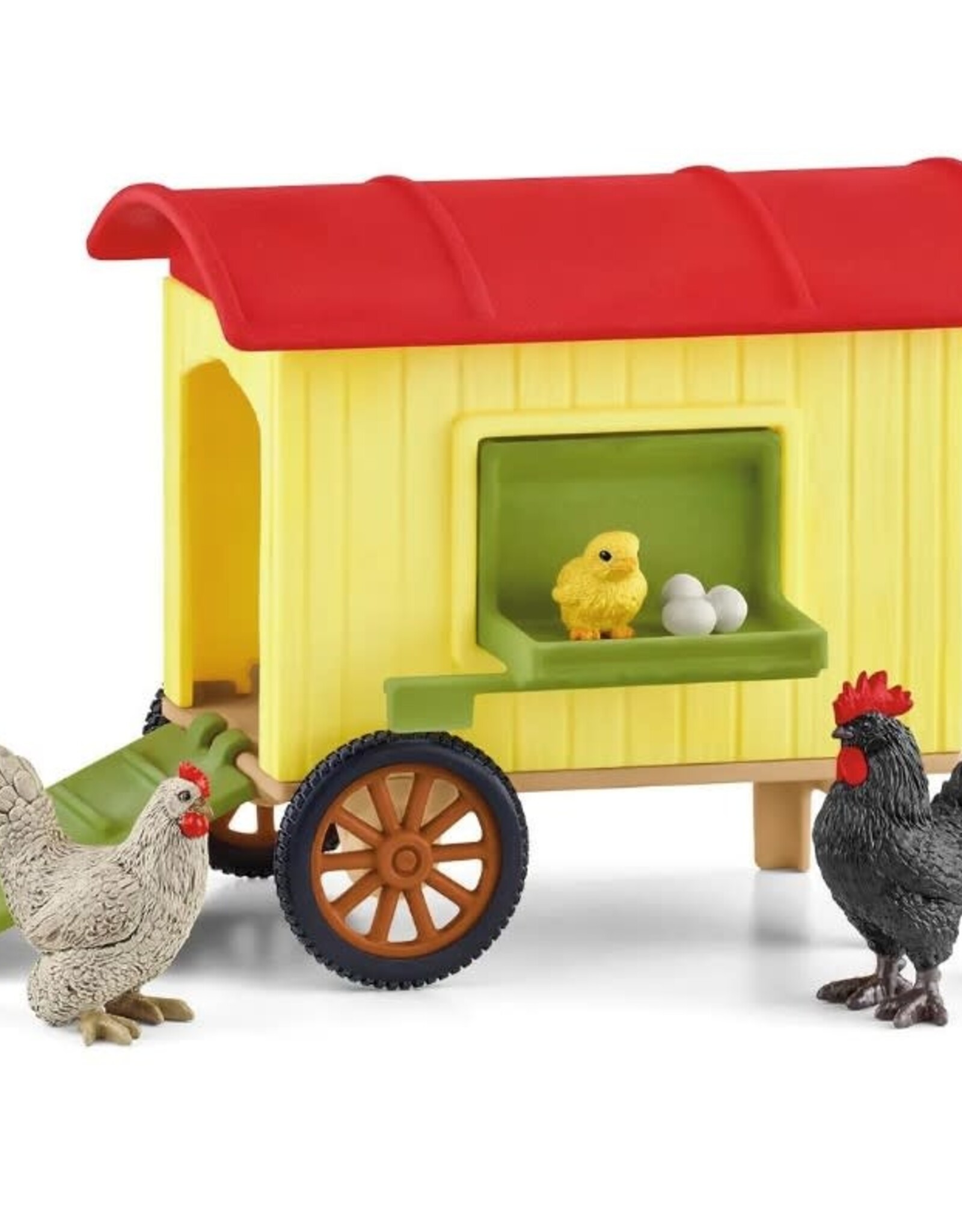 Schleich Farm World Mobile Chicken Coop 42572