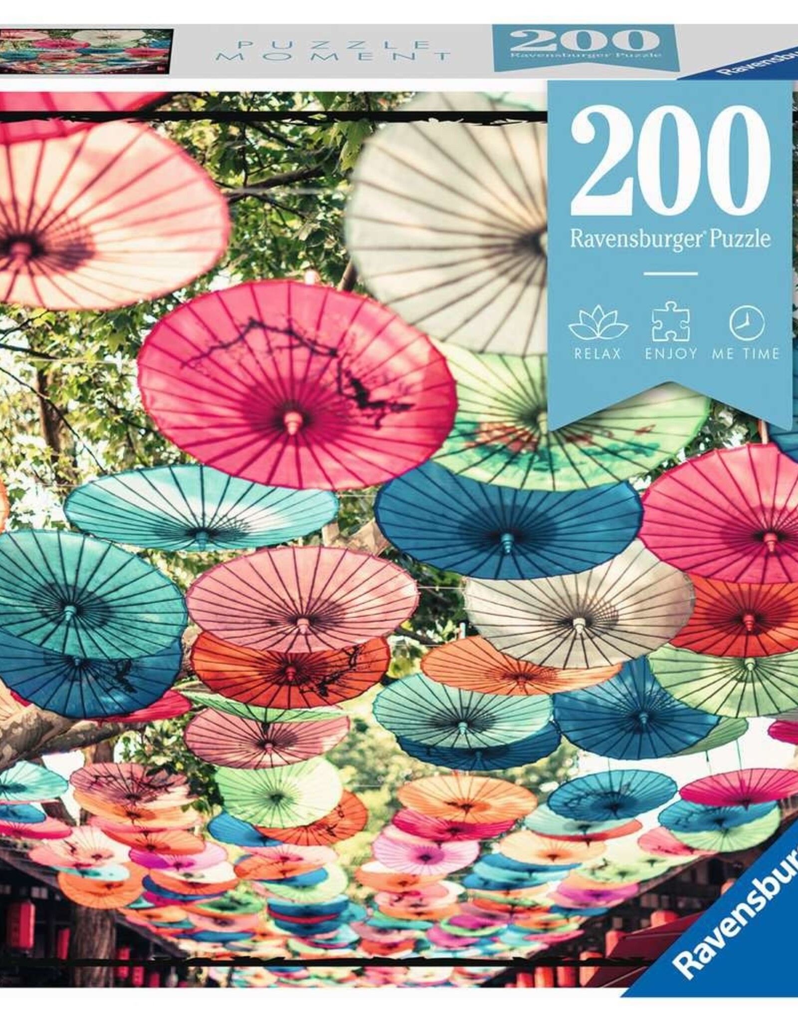 Ravensburger Puzzle Moments Umbrellas 200 pc Puzzle