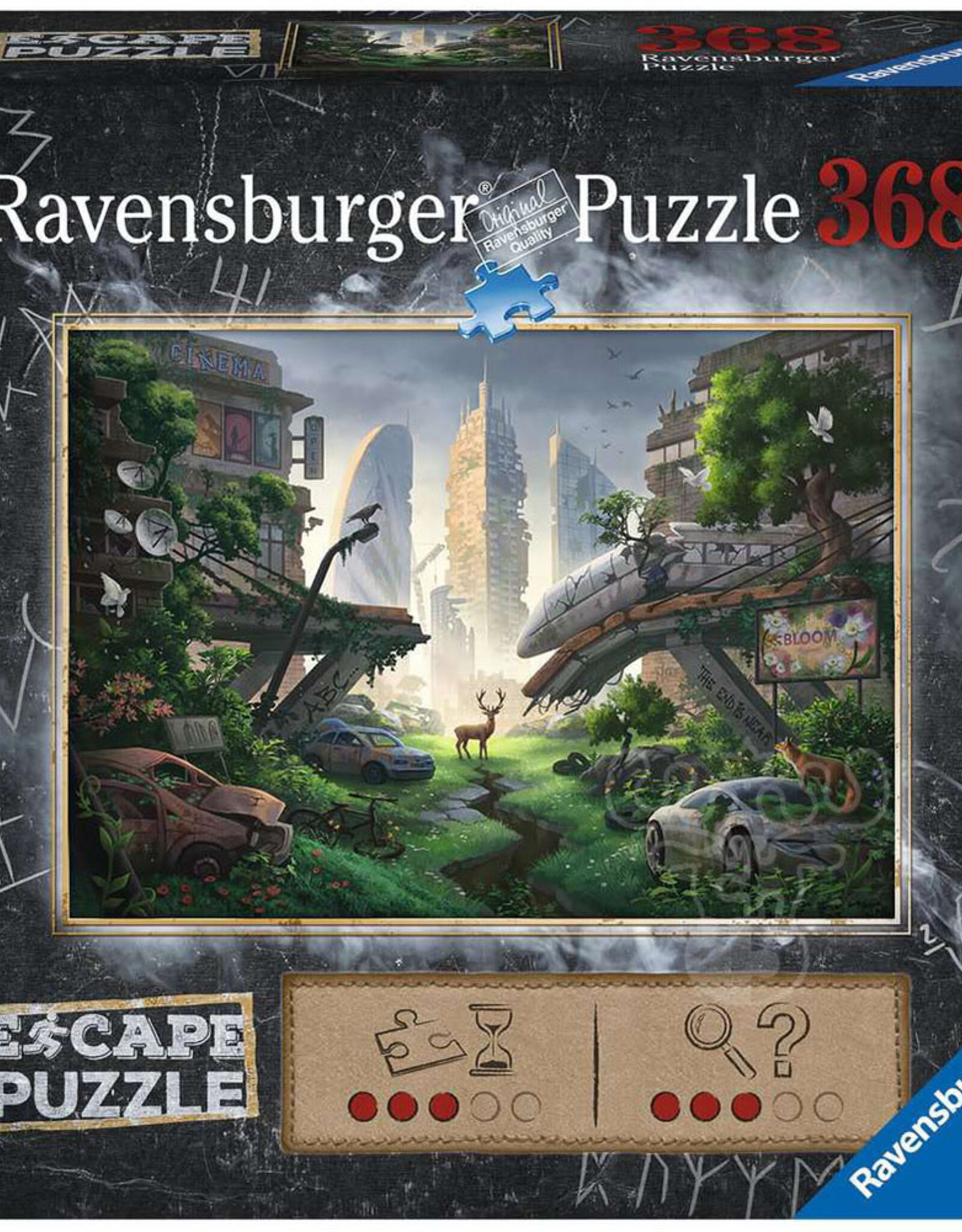 Ravensburger ESCAPE The Desolated City 368 pc Puzzle