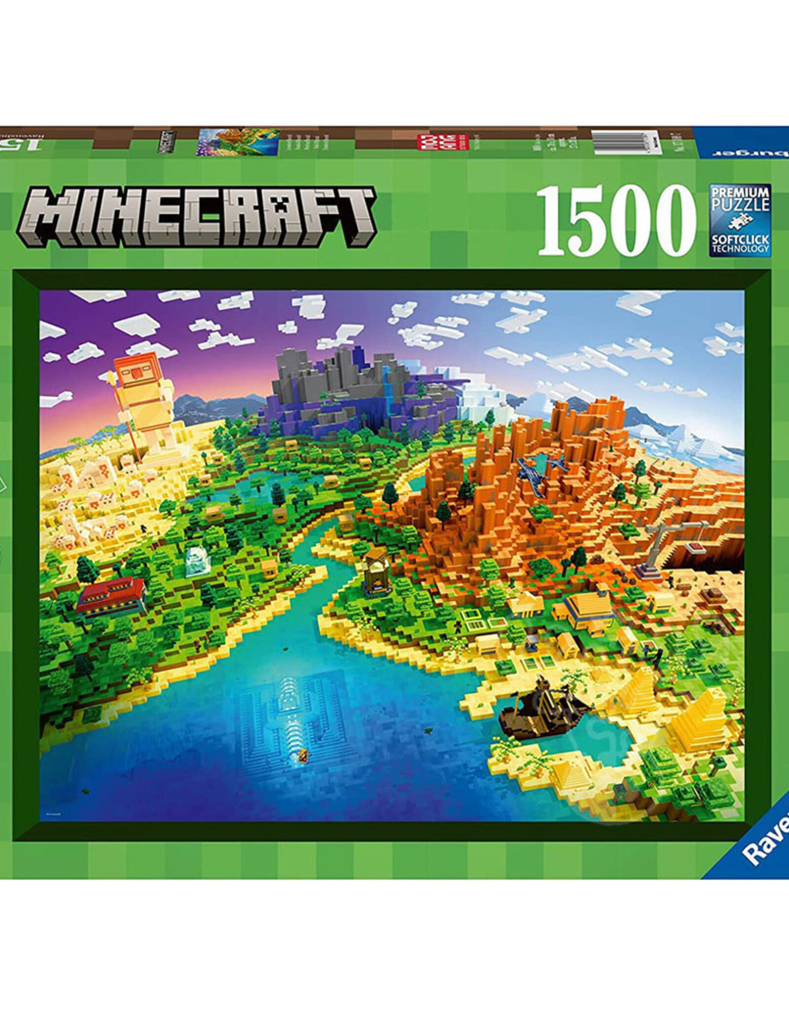 Ravensburger World of Minecraft 1500pc RAV17189