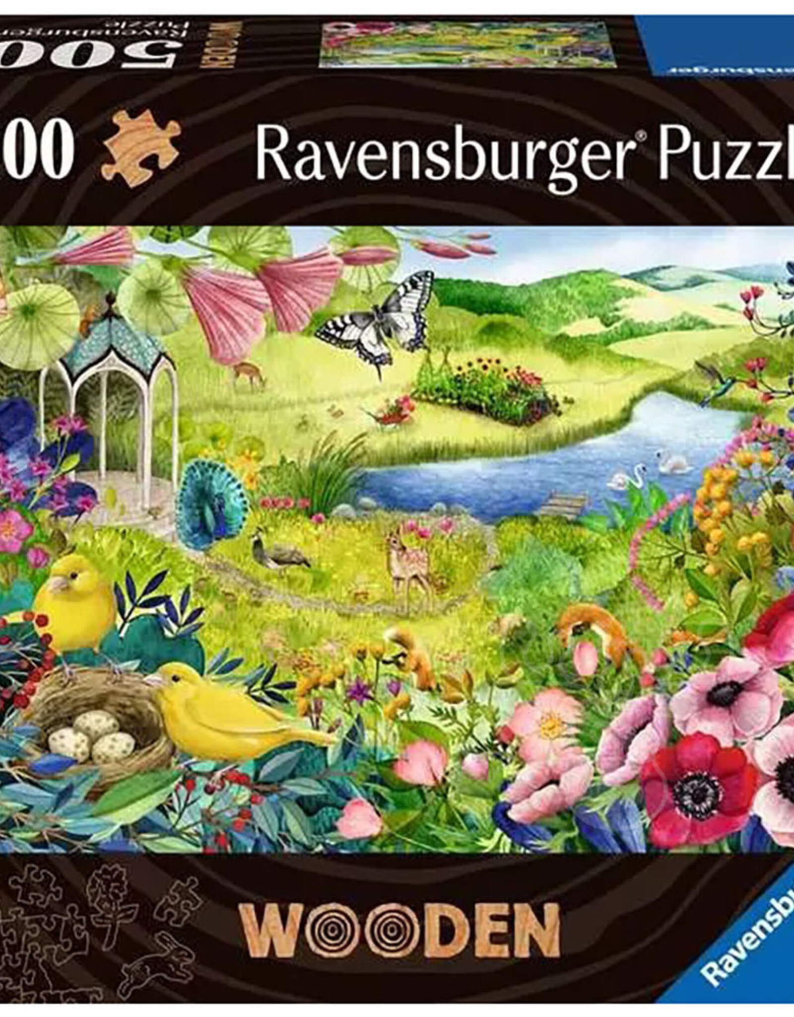 Ravensburger Wooden Garden 500pc RAV17513