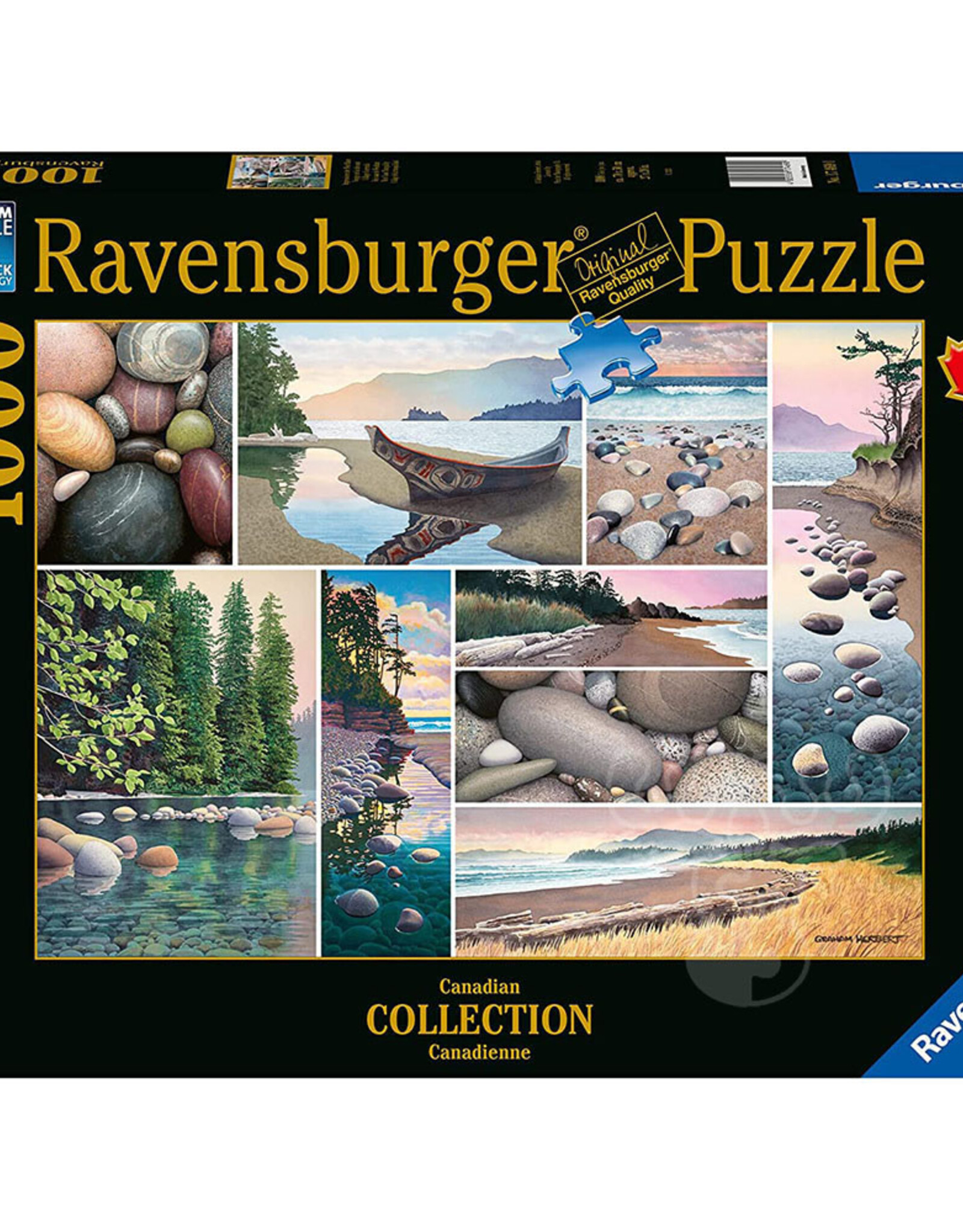Ravensburger West Coast Tranquility - Canadian Collection 1000pc RAV17469