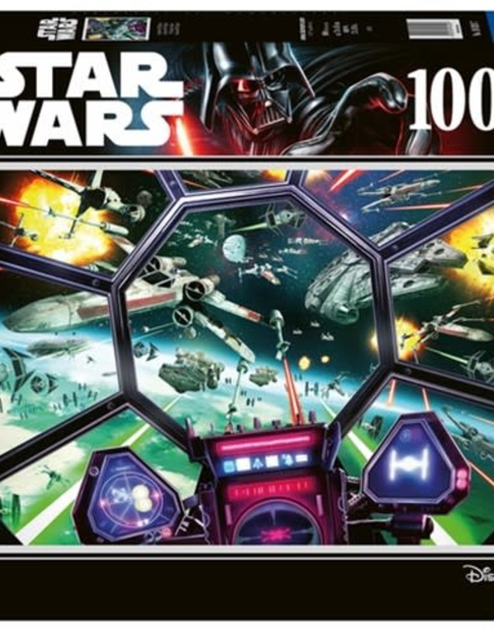 Ravensburger Star Wars: TIE Fighter Cockpit 1000pc RAV16920