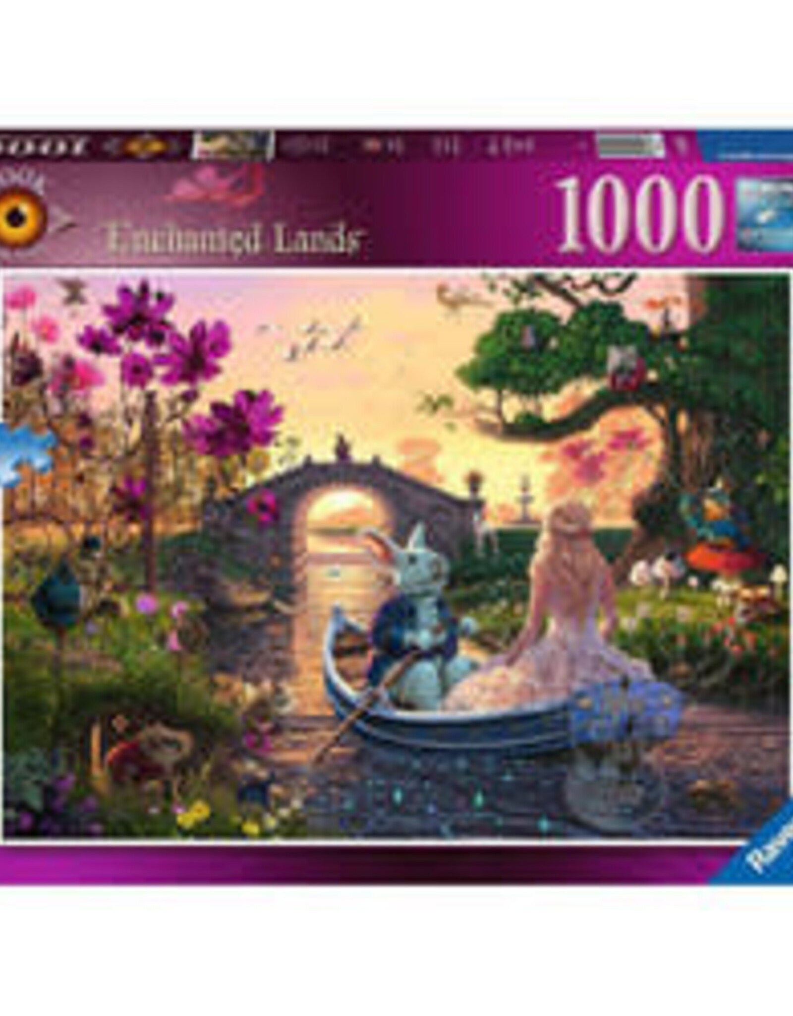 Ravensburger Look & Find Enchanted Lands 1000 pc Puzzle