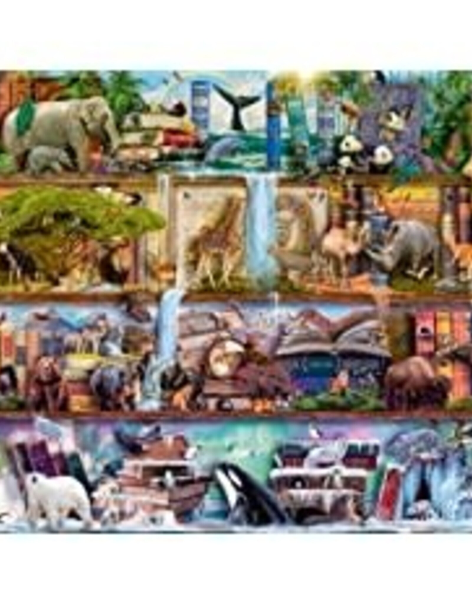 Ravensburger Wild Kingdom Shelves 2000pc RAV16652