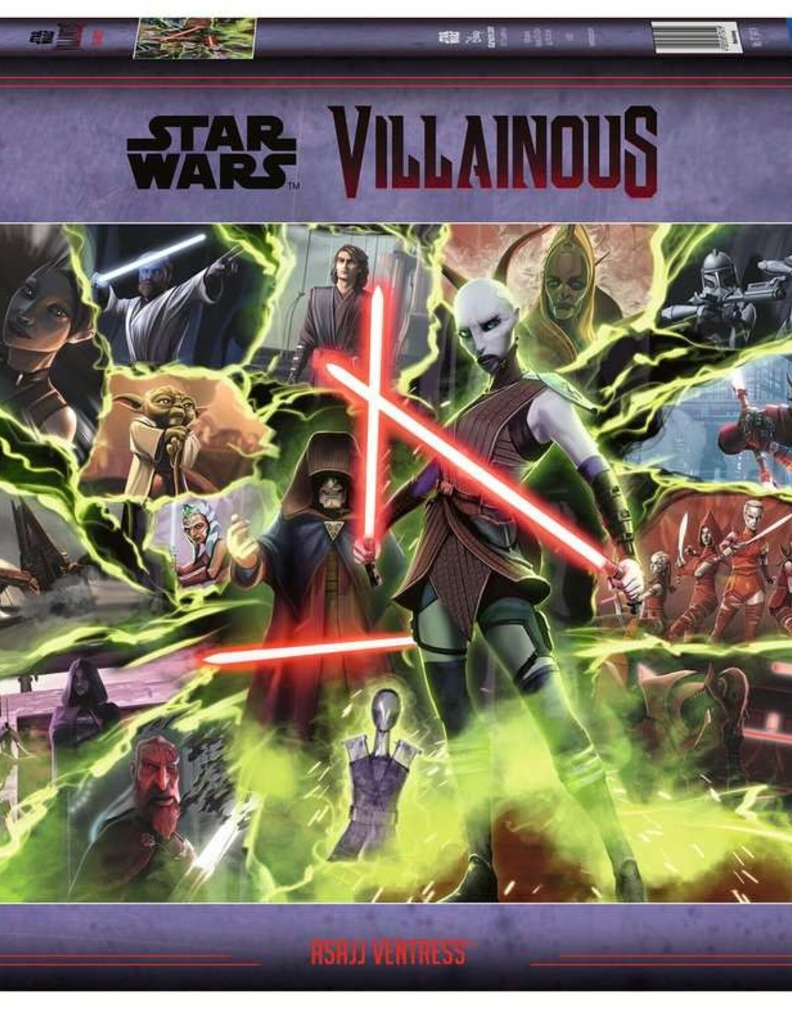 Ravensburger Star Wars Villainous: Asajj Ventress 100 RAV17341