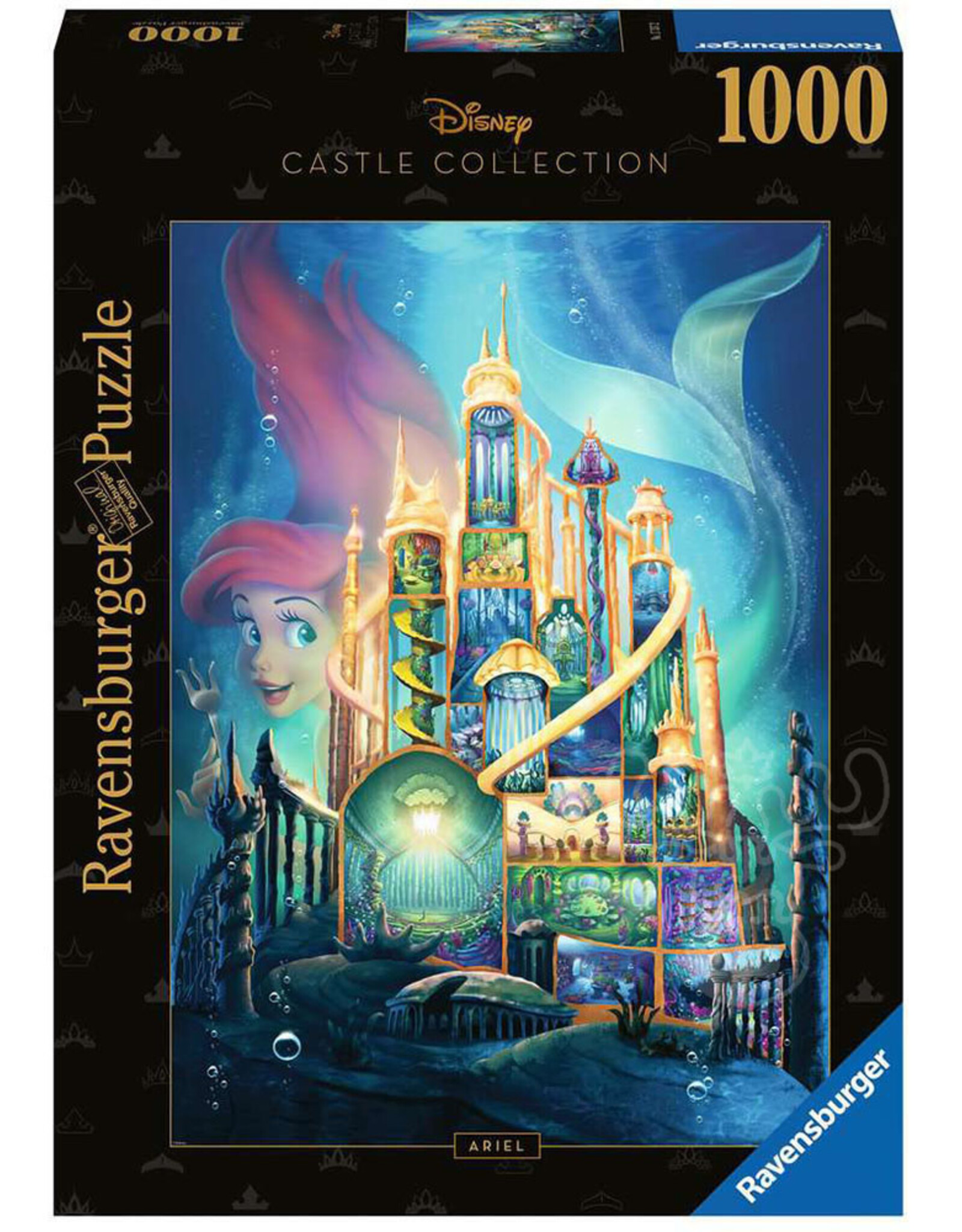 Ravensburger Disney Castles - Ariel 1000pc RAV17337