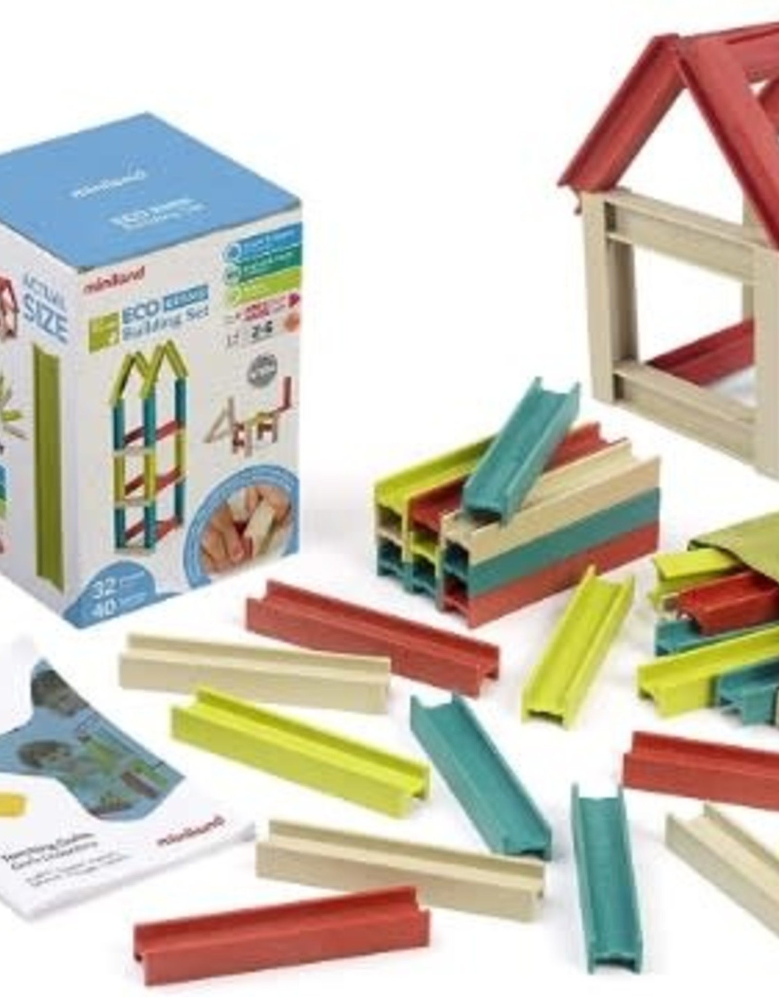 miniland ECO Beams Building Set